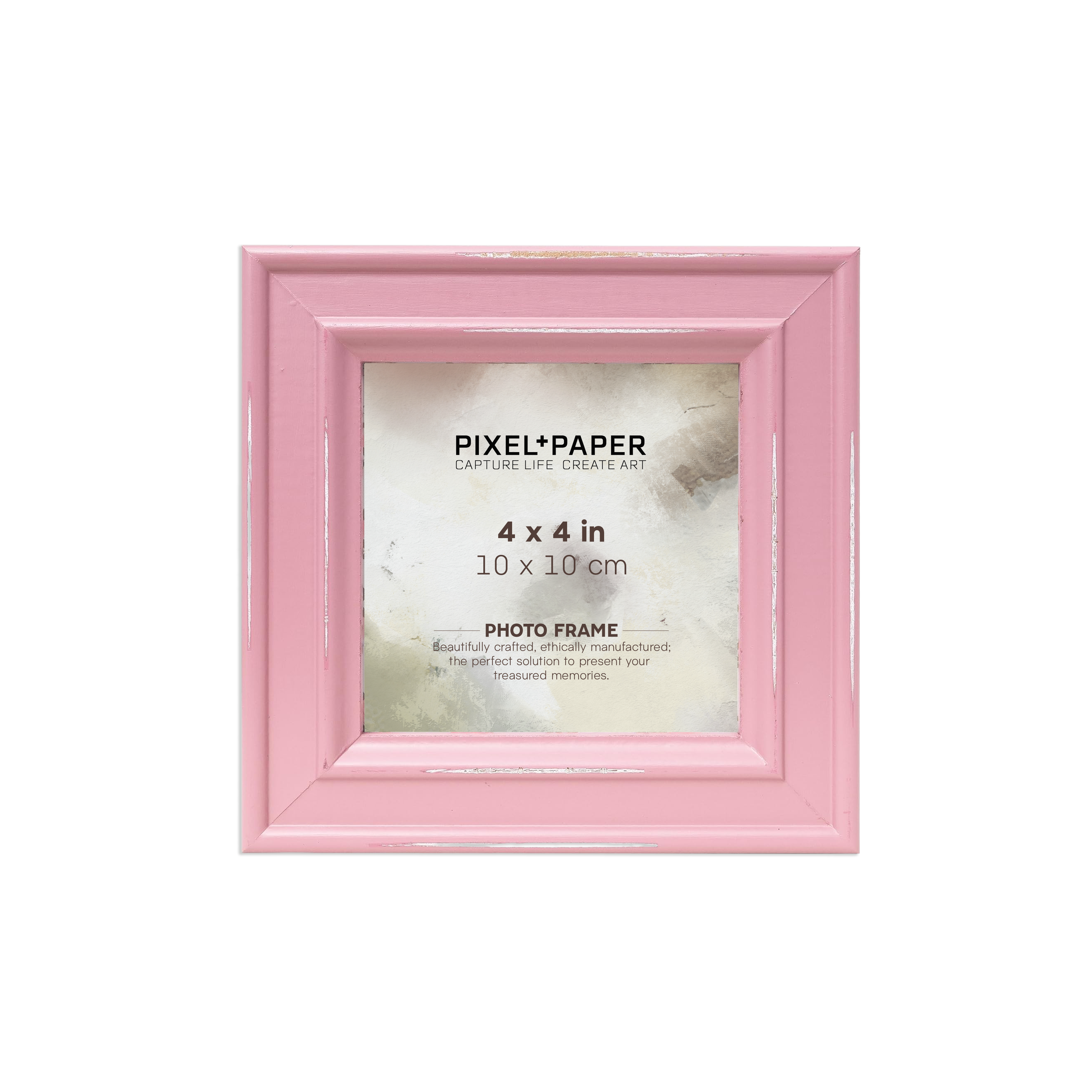 Pink Distressed Paloma Frame