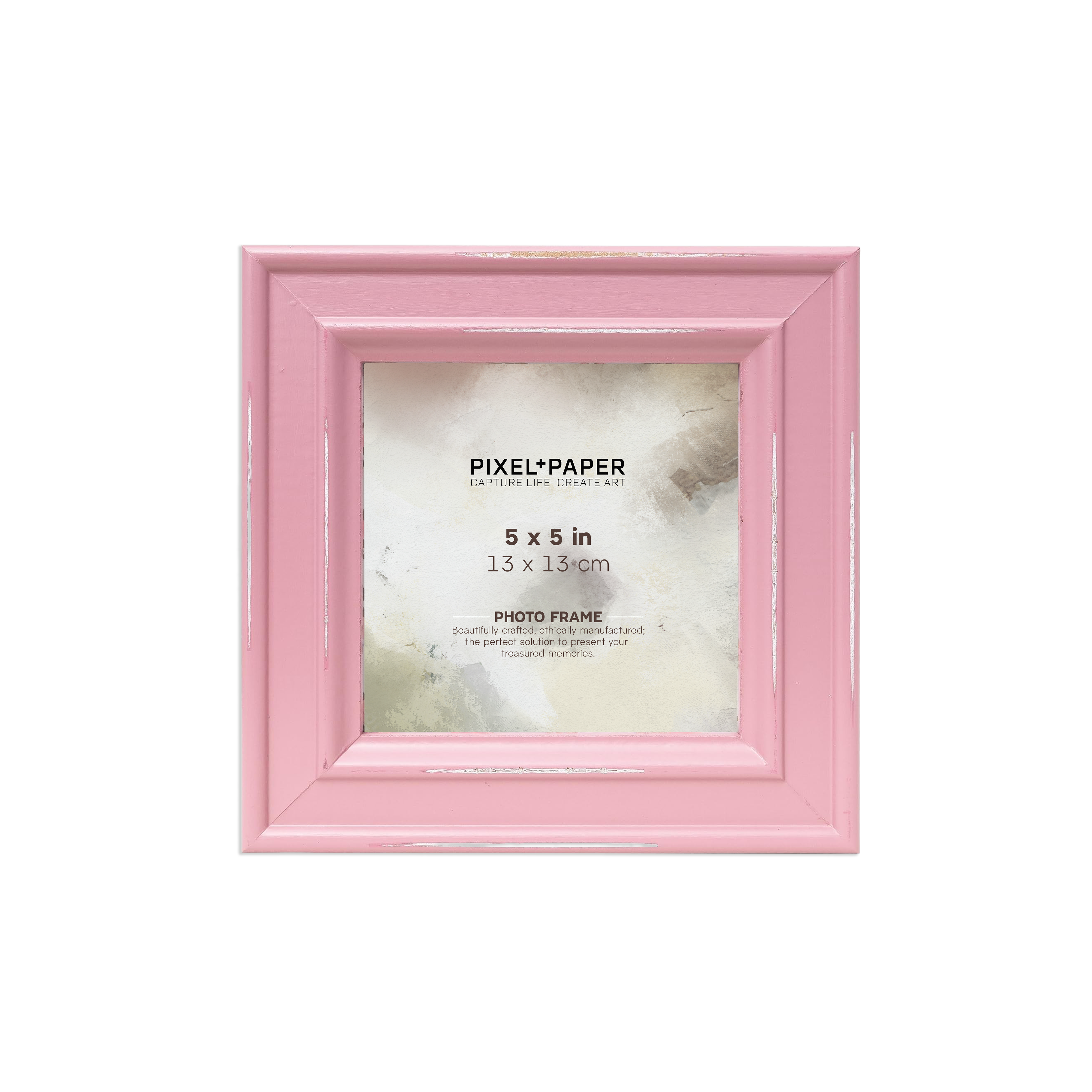 Pink Distressed Paloma Frame