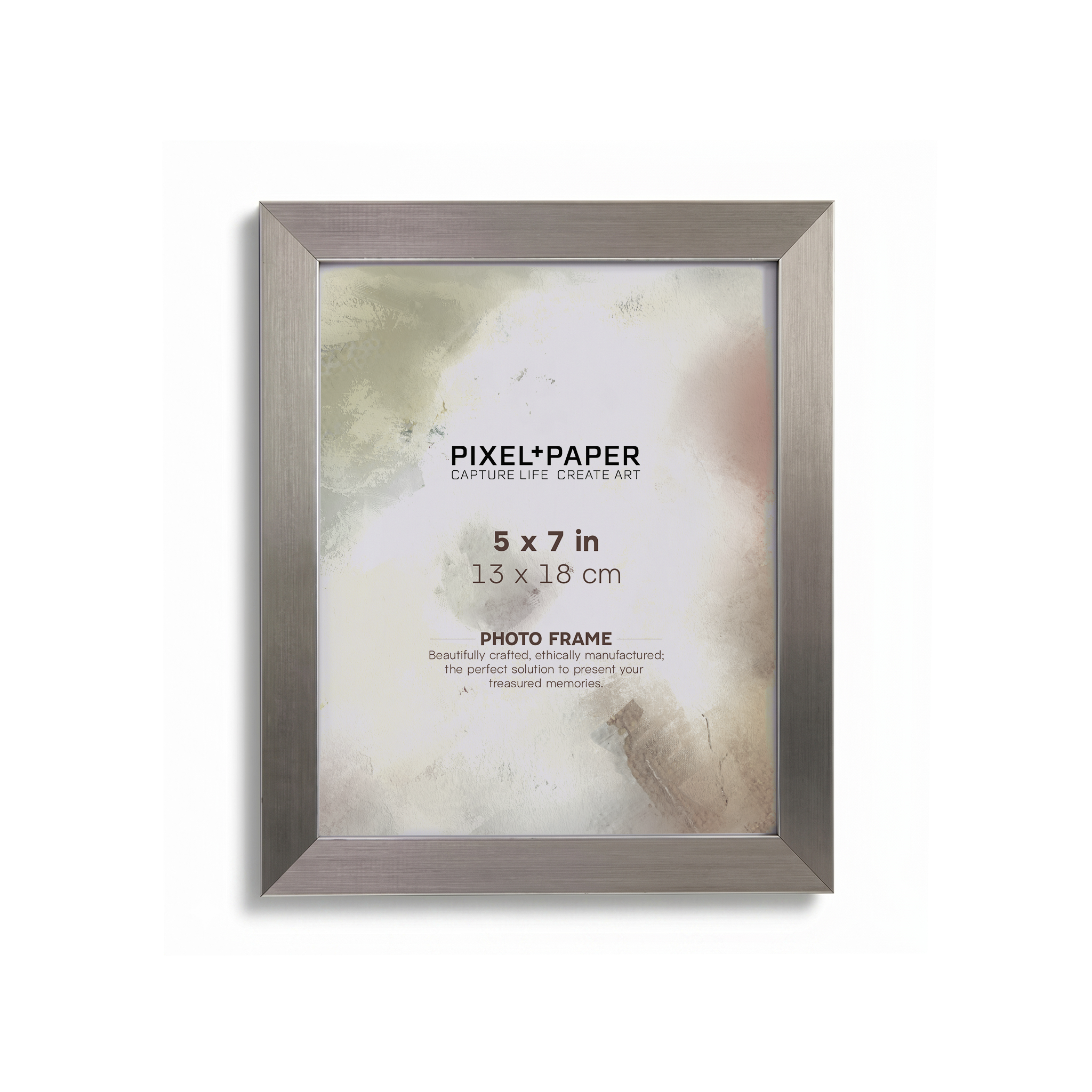 Brushed Silver Frame