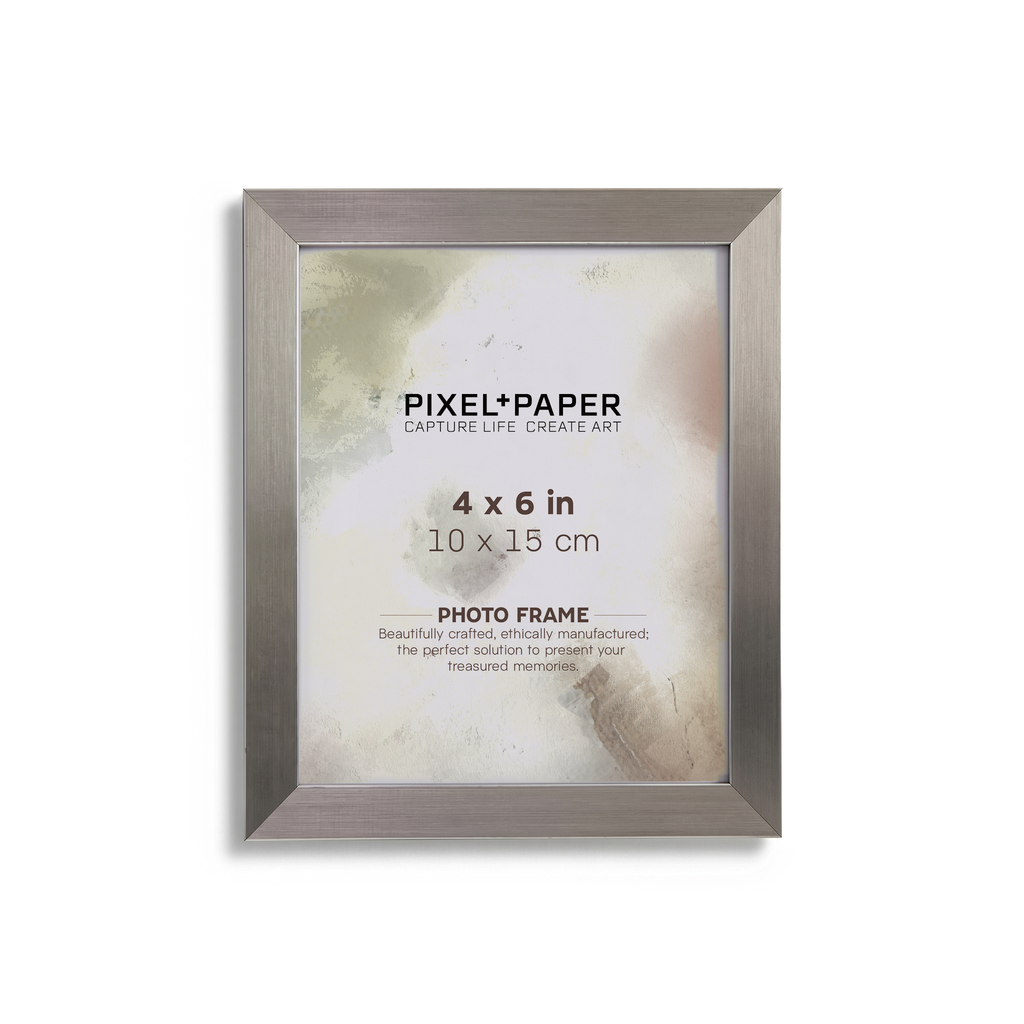 Brushed Silver Frame