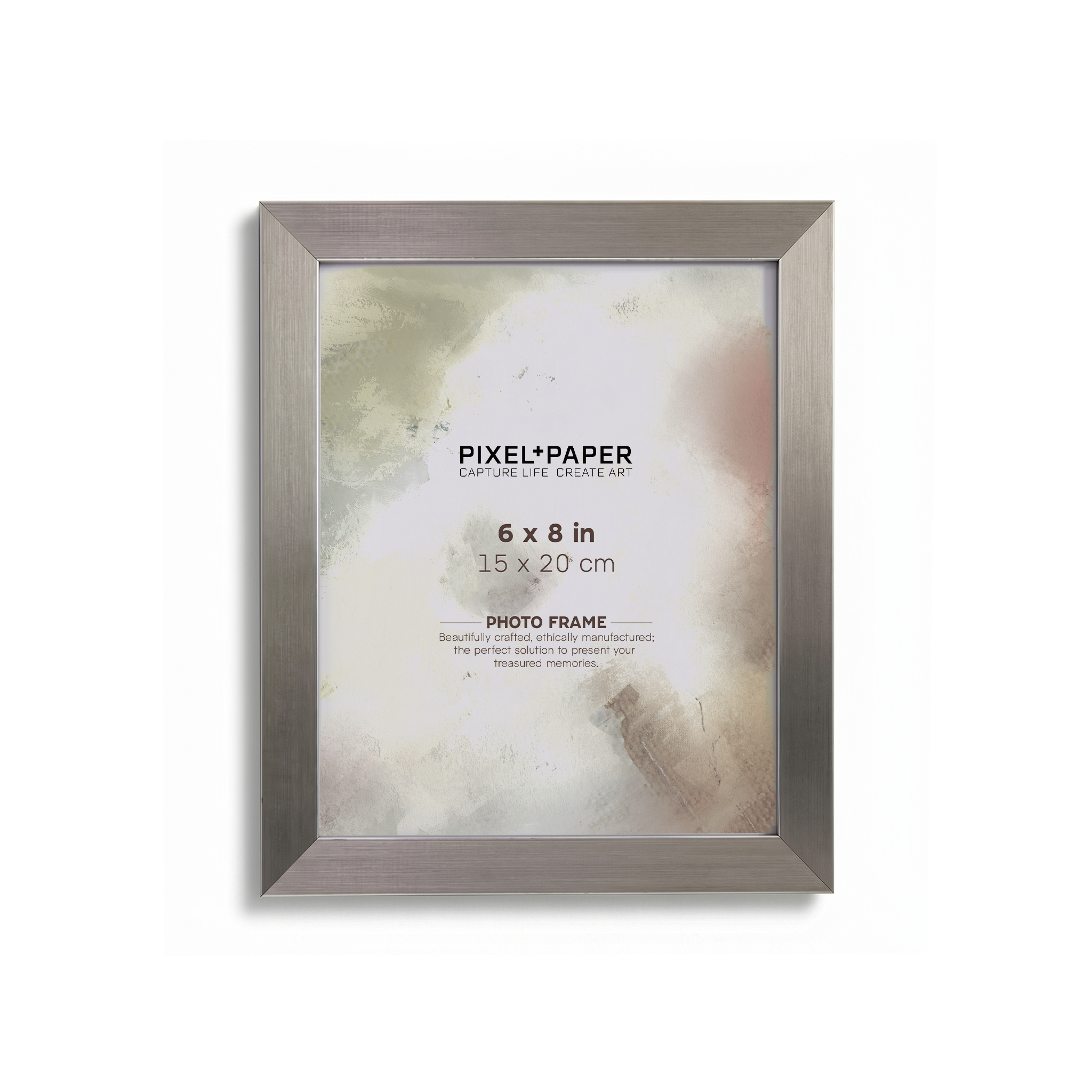 Brushed Silver Frame