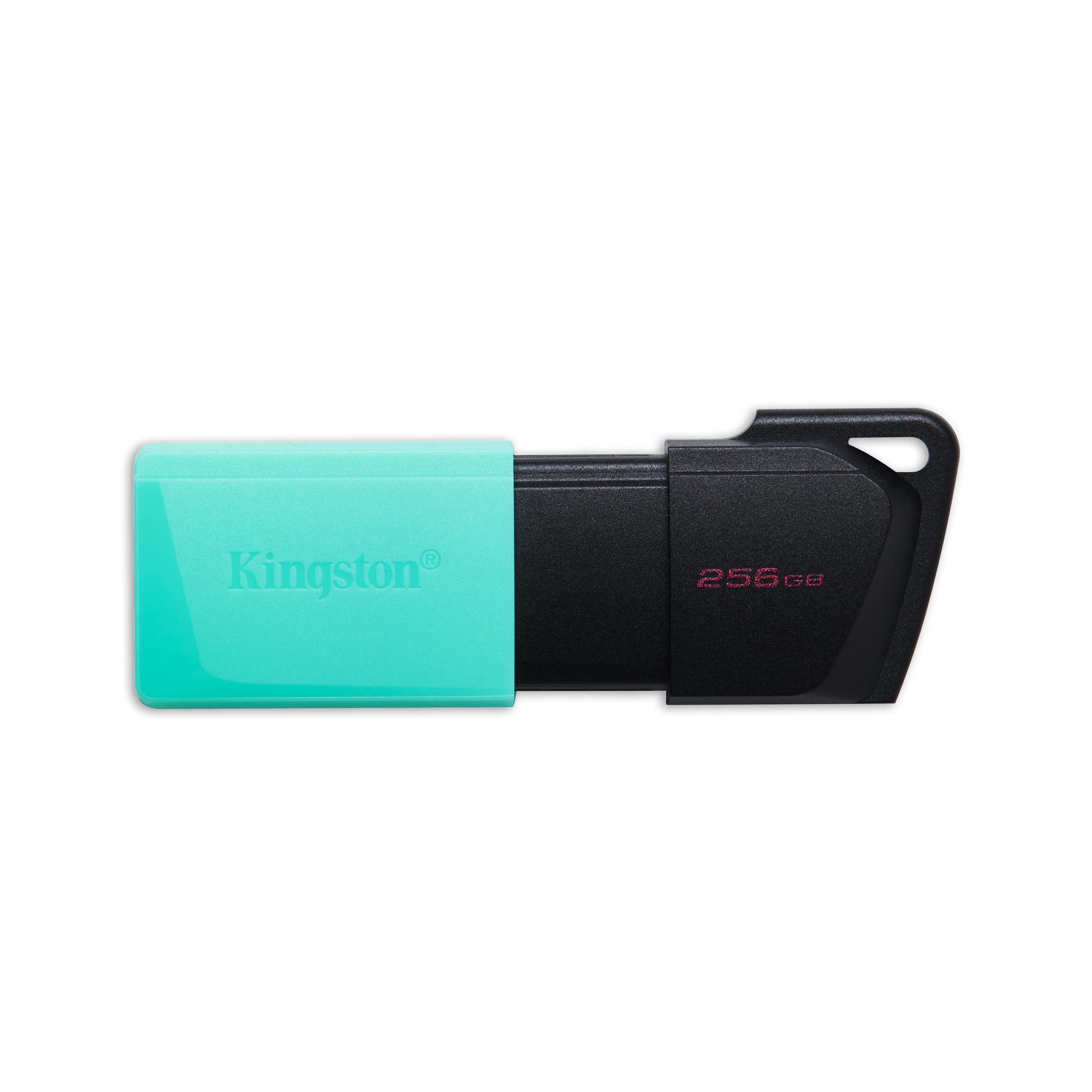 USB Memory Card 256GB - Black/Teal