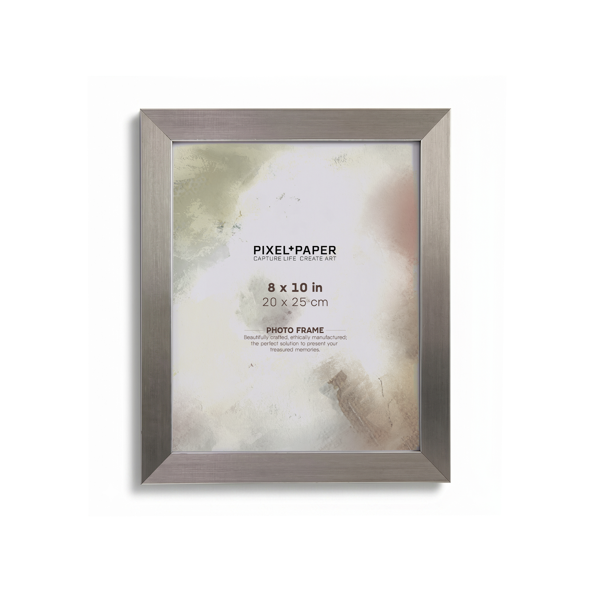 Brushed Silver Frame