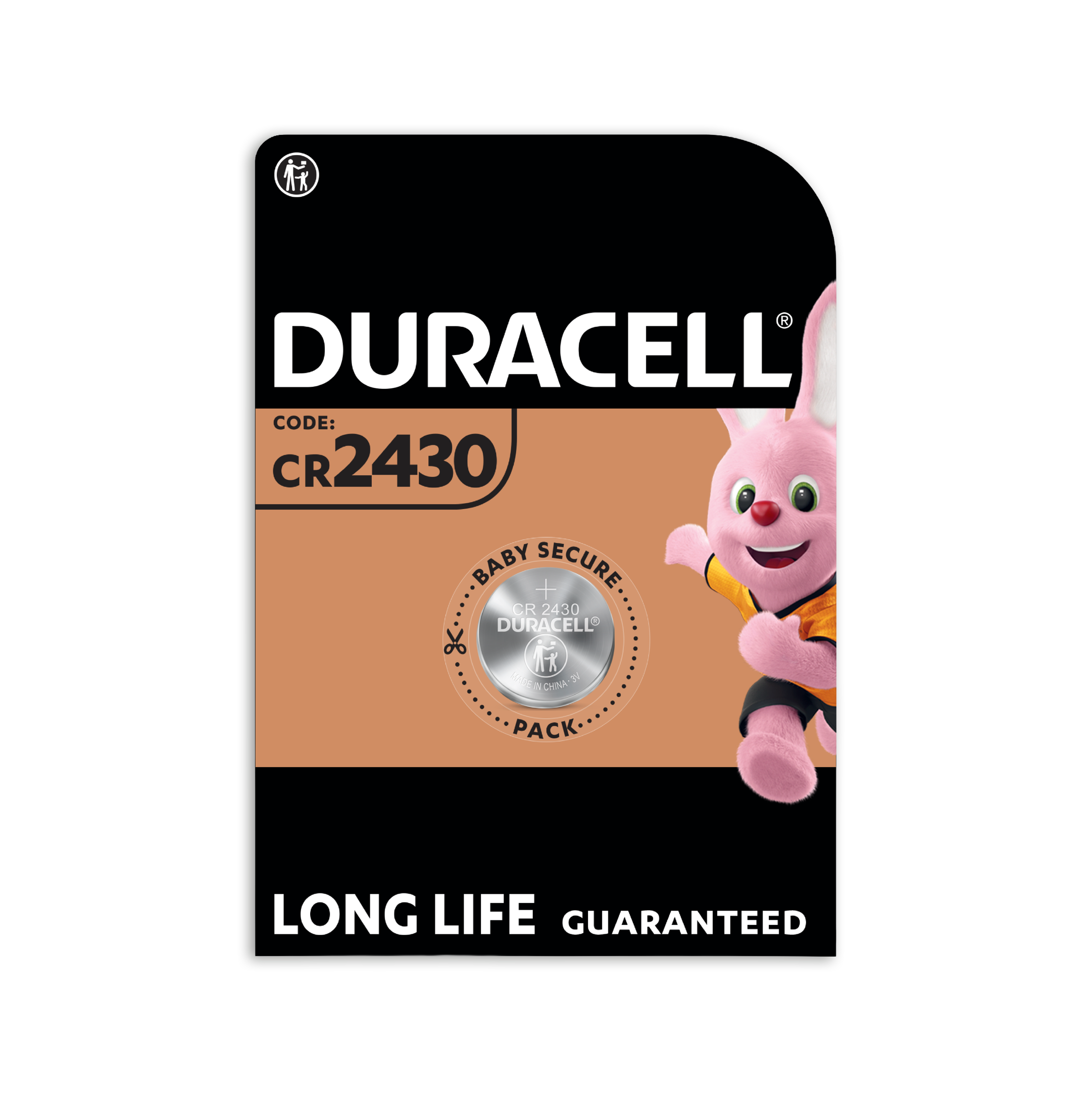 Duracell CR2430 Lithium Coin Battery - Single Pack