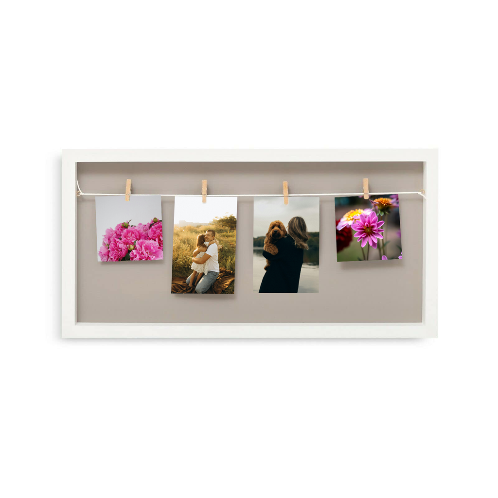 Clothesline Frame 60x30cm White