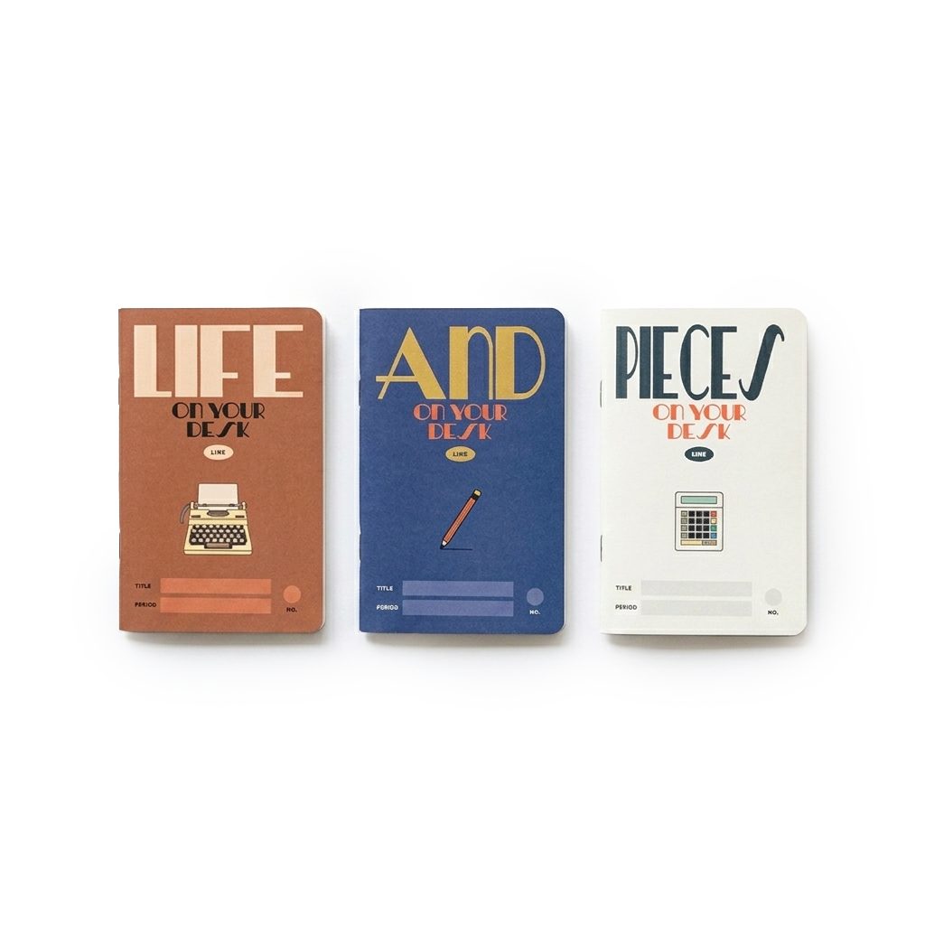 Livework LIFE & PIECES Mini Note Set 'On your Desk'