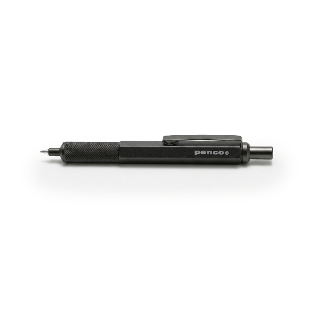 Penco Drafting Ballpoint Pen Black