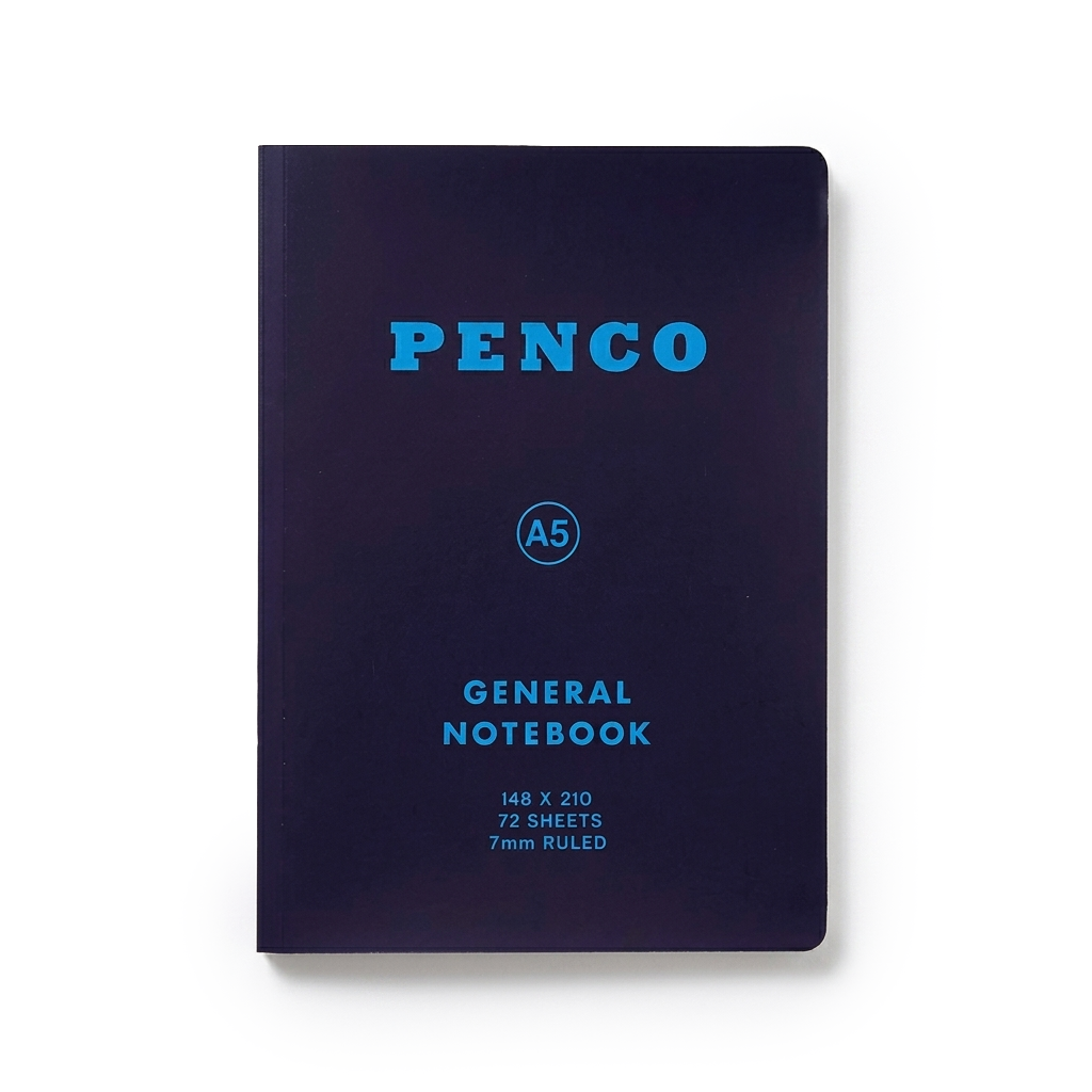 Penco Soft PP Notebook Navy (Ruled A6)