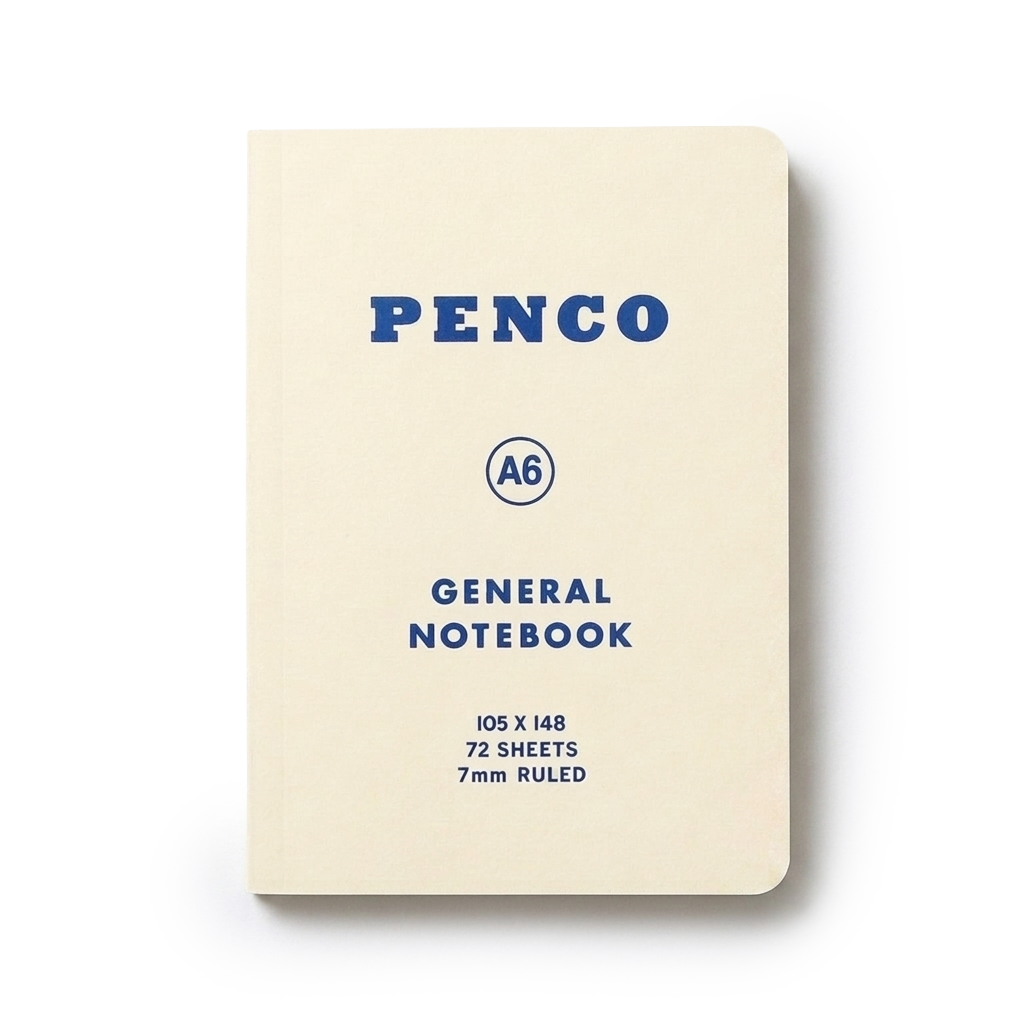 Penco Soft PP Notebook White (Ruled A6)