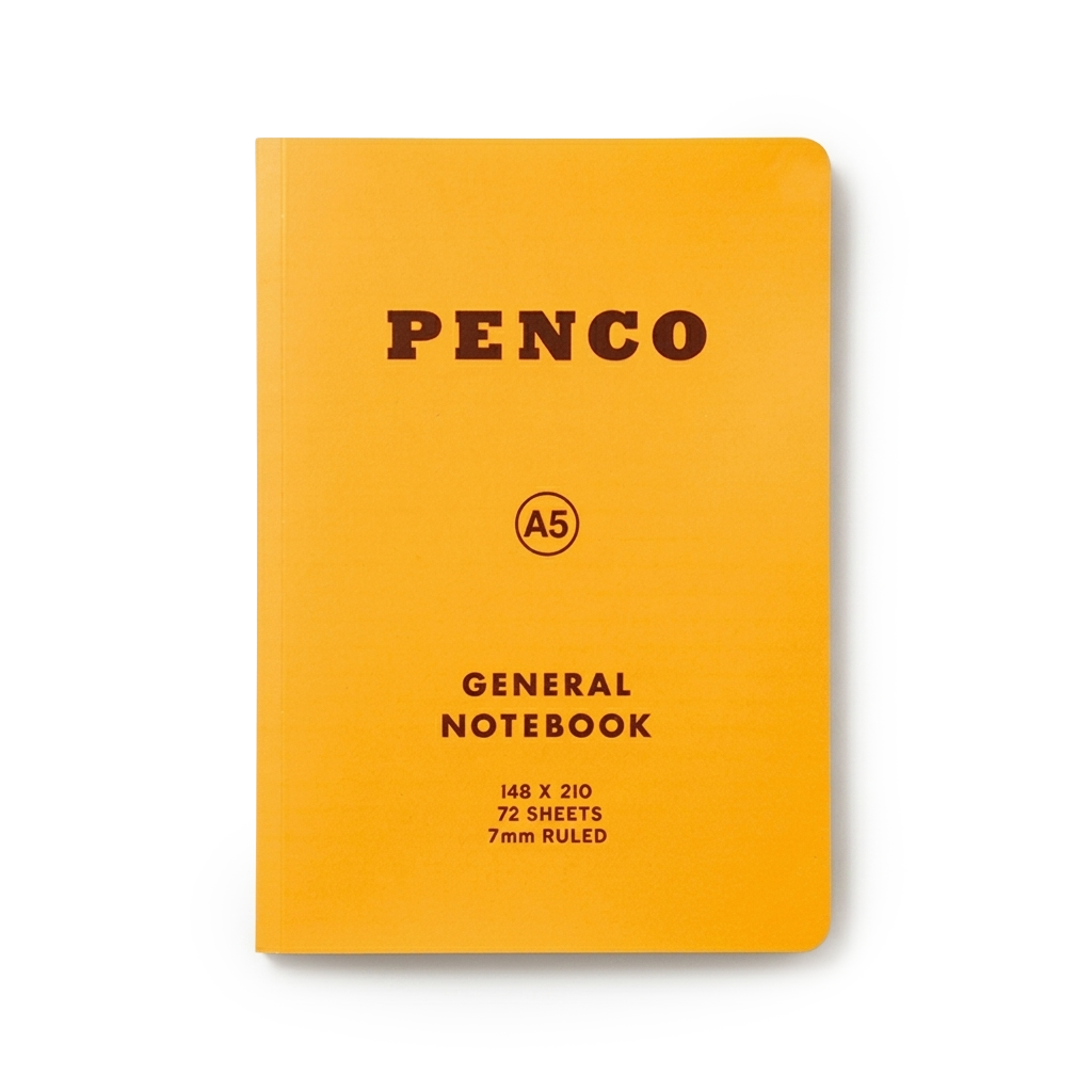 Penco Soft PP Notebook Yellow (Ruled A6)