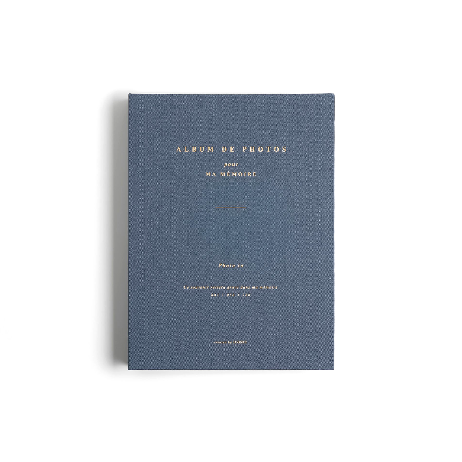 Navy Iconic Photo Album (4x6)
