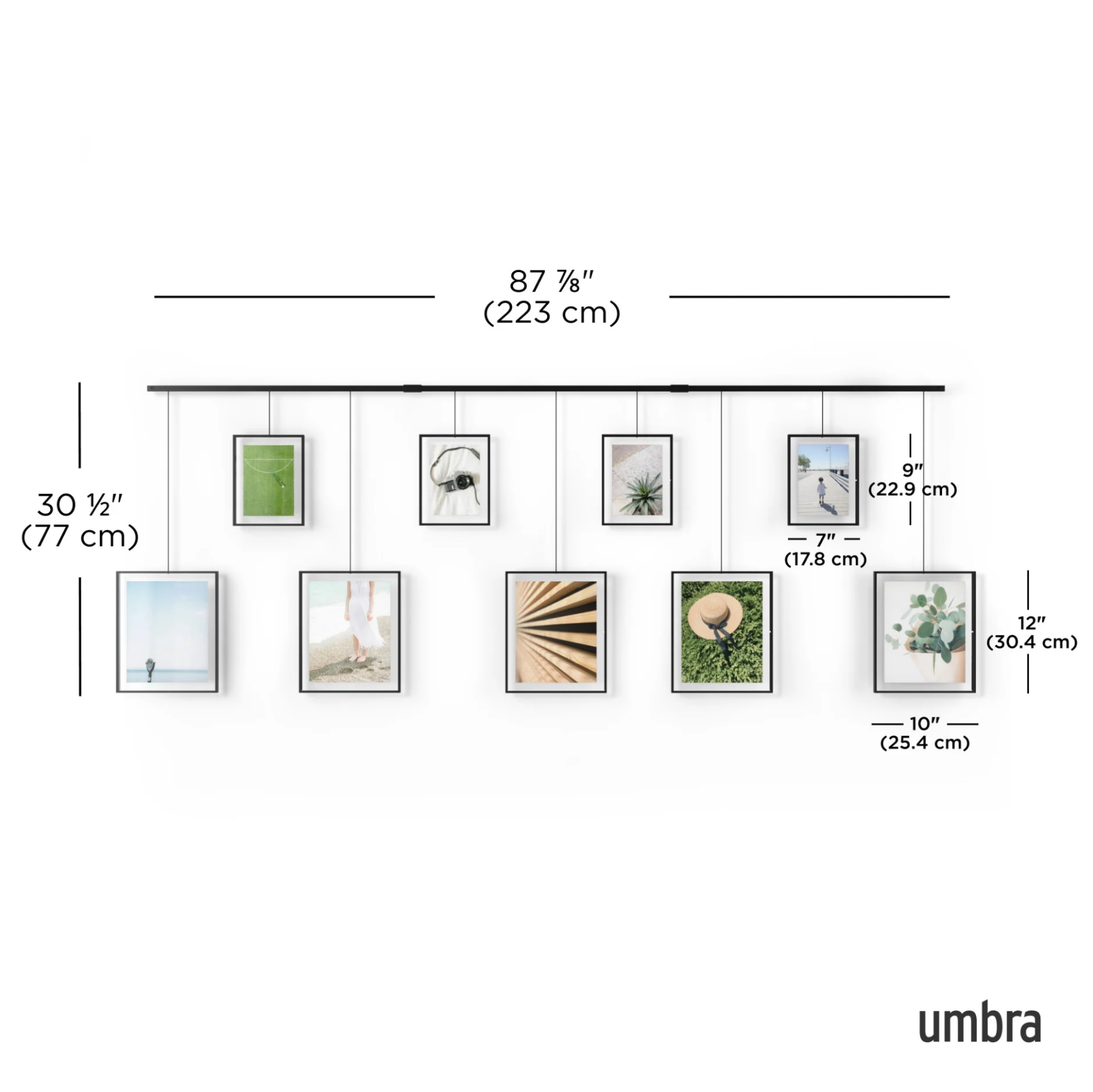 Umbra Exhibit 90P Black Frame