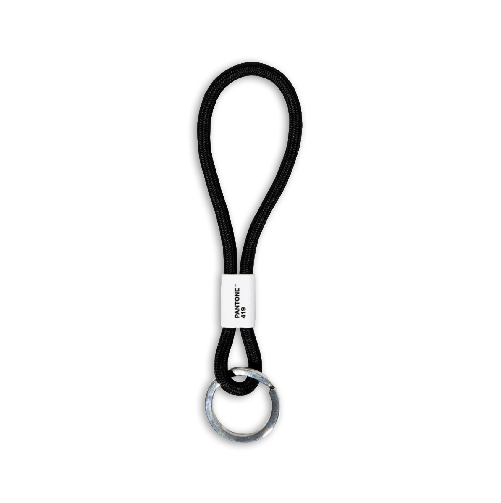 Black Pantone Keychain (Short)