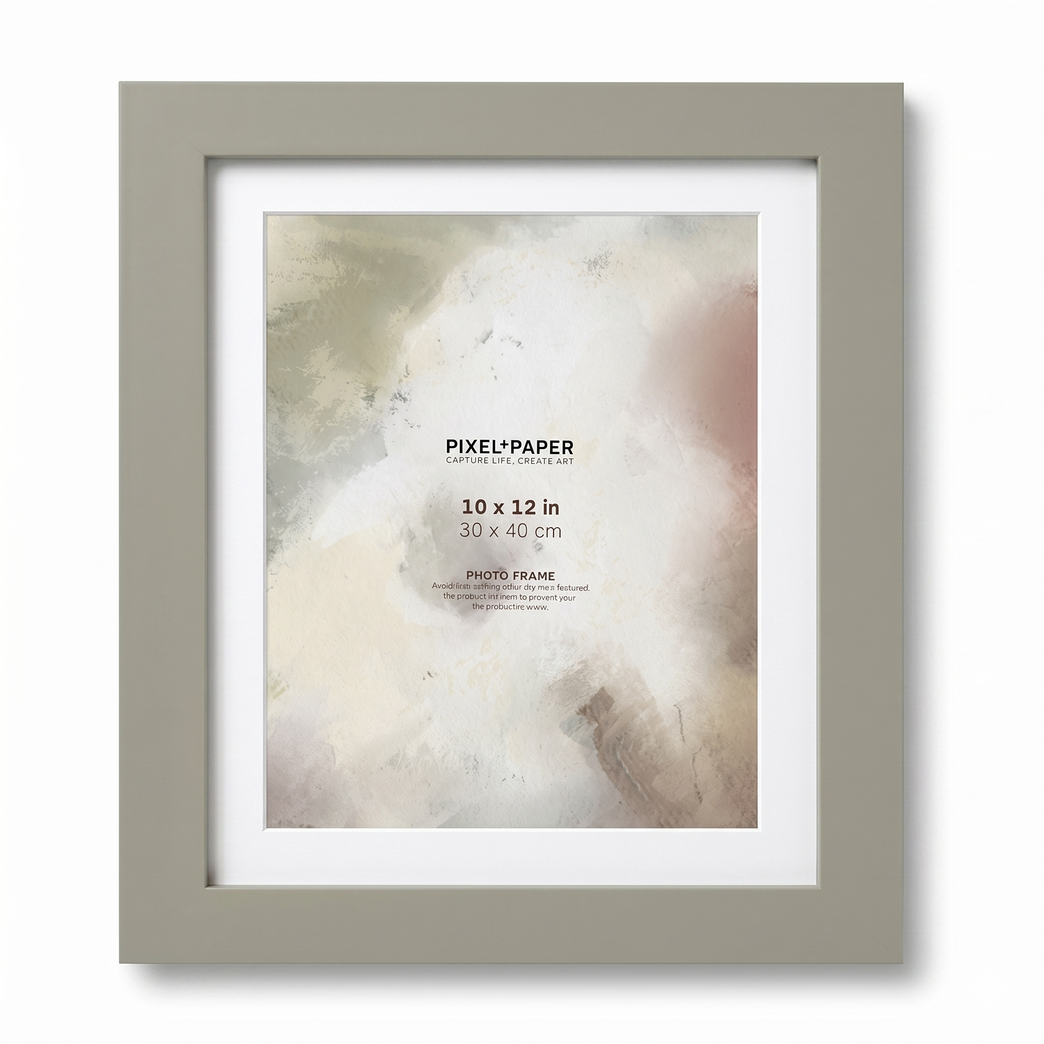 Senator 30x40 Frame (12x10 Mount)
