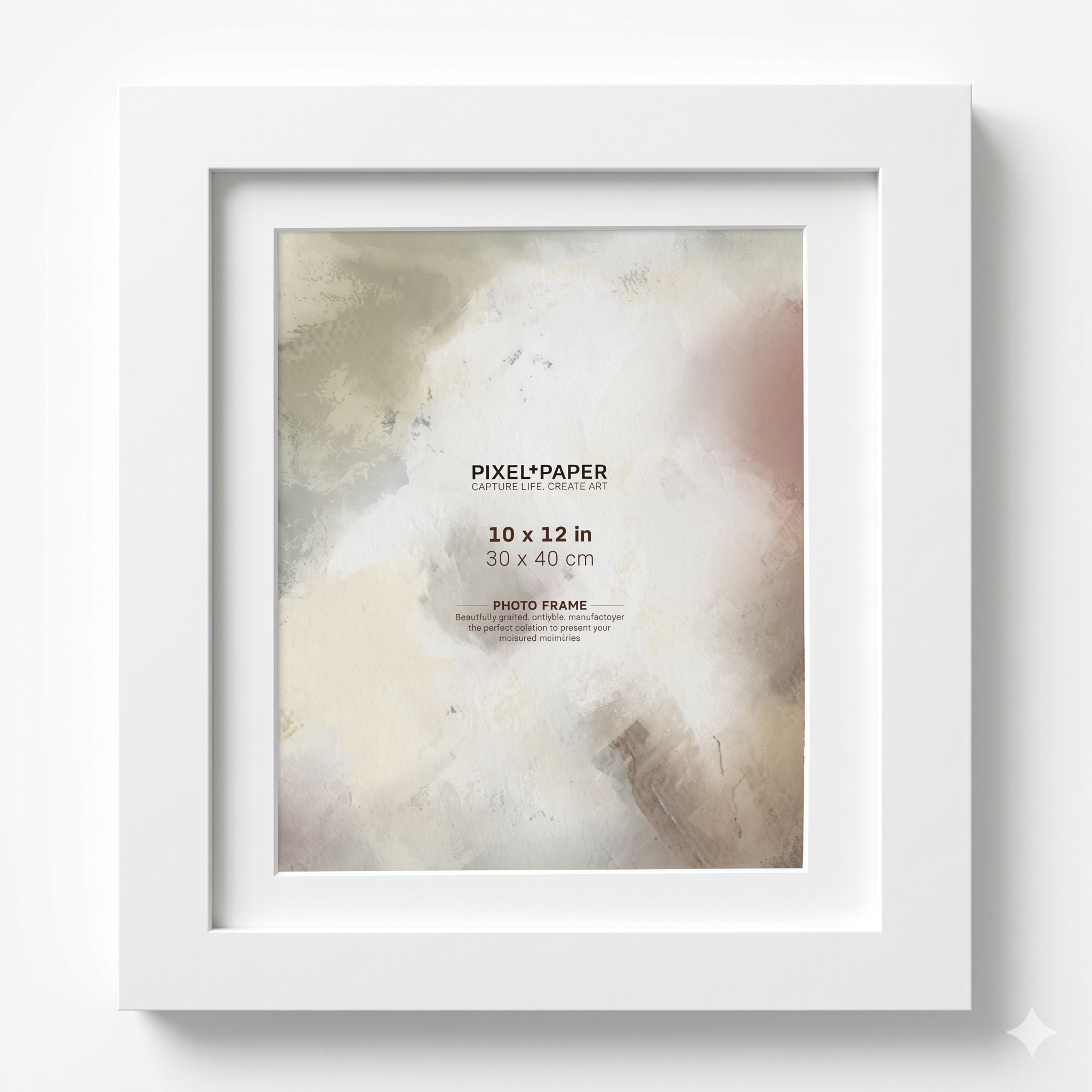 Senator 30x40 Frame (12x10 Mount)