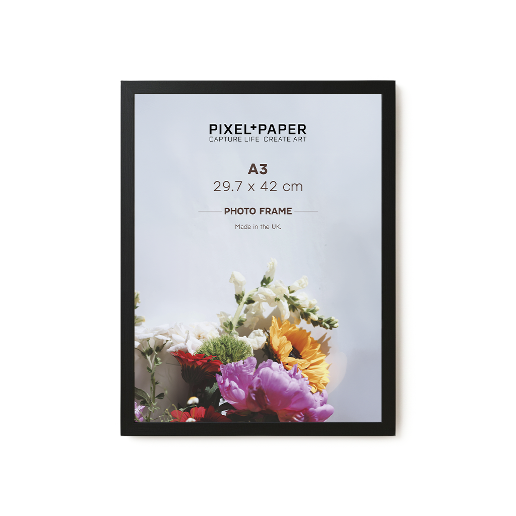 Tundra Black Photo Frame