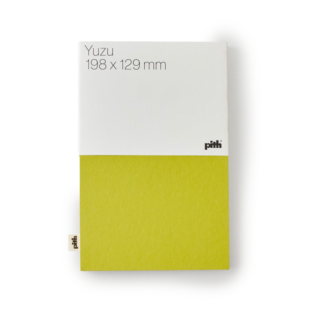Yuzu Notebook Chartreuse Line