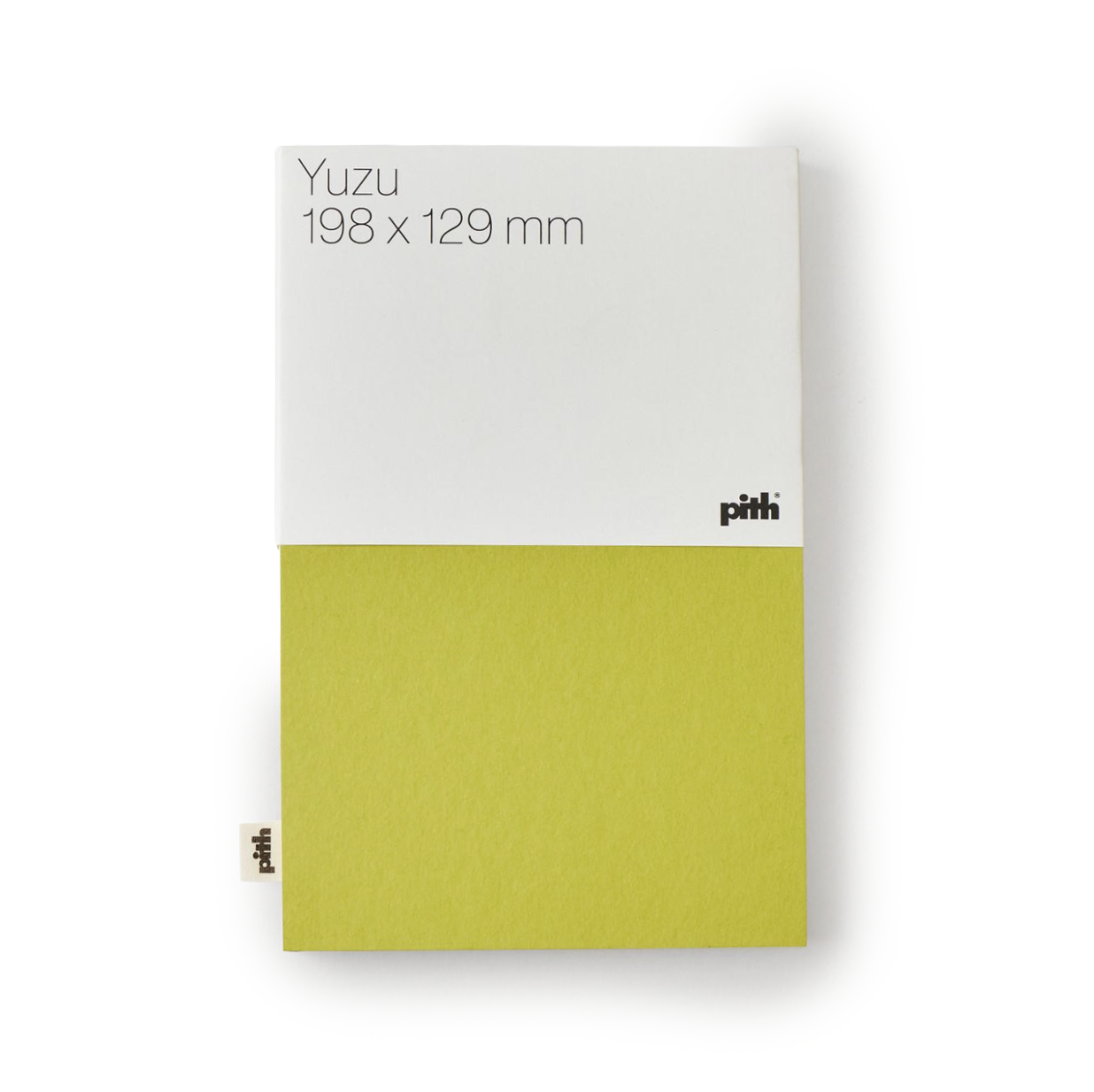 Yuzu Notebook Chartreuse Line